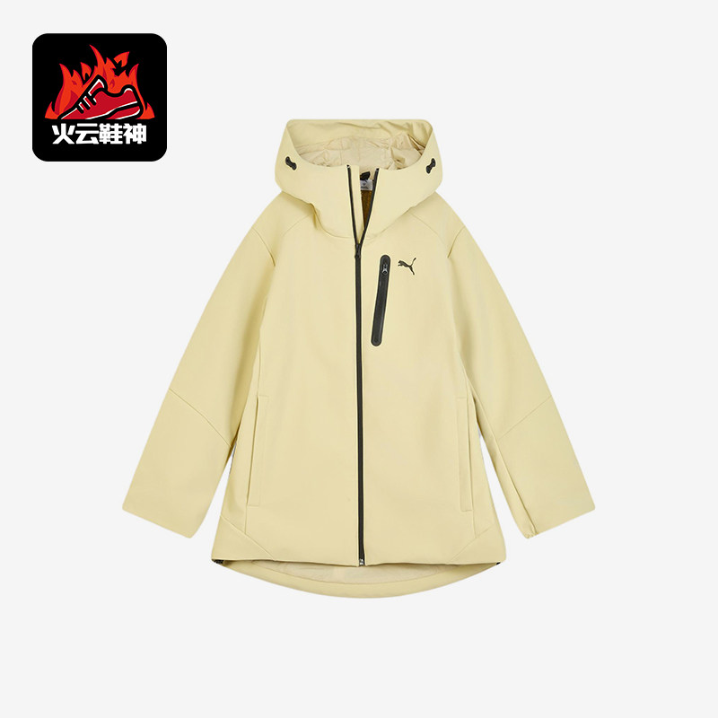 Puma/彪马正品男夹克保暖防水连帽胸口拉链经典夹克外套635783-83