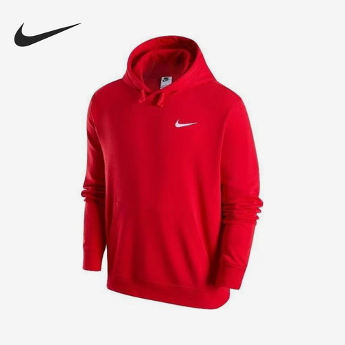 Nike/耐克正品冬季男士加绒保暖连帽运动套头衫623453-657