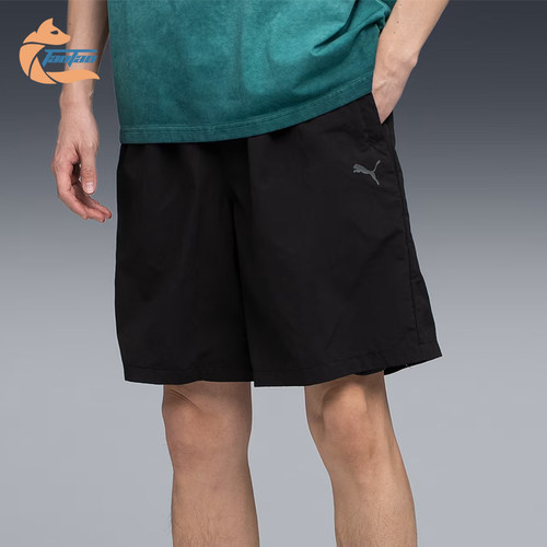 Puma/彪马正品夏季男士宽松时尚抽绳经典运动休闲短裤637338-01