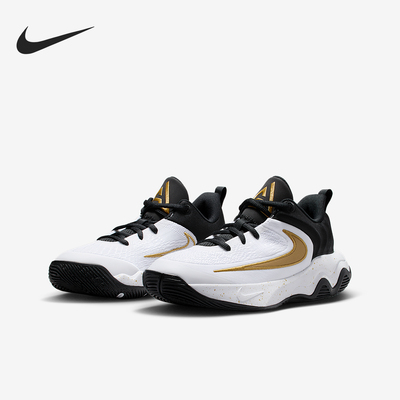 Nike/耐克正品2025 GS女子大童系带缓震耐磨运动篮球鞋IH7664-003