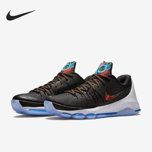 Nike/耐克正品KD8 BHM男士实战低帮缓震耐磨运动篮球鞋824420-090