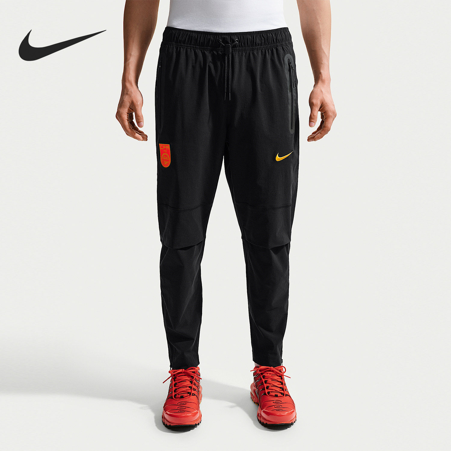 Nike/耐克正品Tech男士足球梭织训练亲肤运动长裤IH0725-010