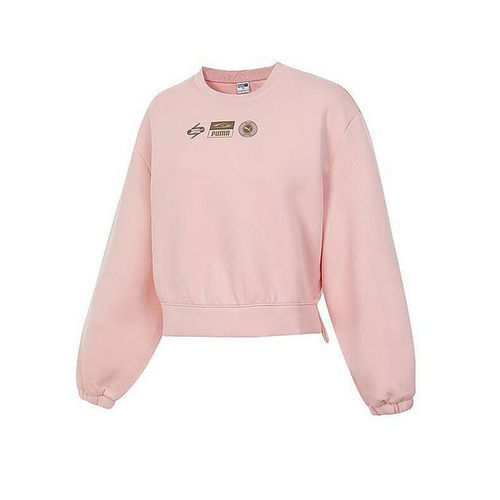 Puma/彪马正品当季新款女士短款保暖针织卫衣631073-70