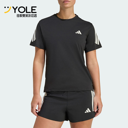Adidas/阿迪达斯正品ADI365 T-SHIRT女士经典针织运动短袖JZ5114