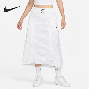Nike/耐克正品2024年新款女士休闲透气运动半身裙FN2270-100