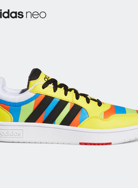 Adidas/阿迪达斯正品neo HOOPS 3.0 Ses芝麻街联名板鞋GX3705