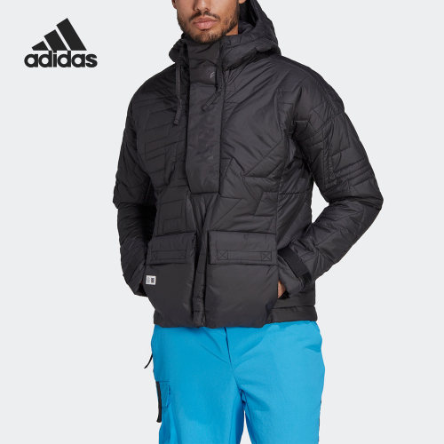 Adidas/阿迪达斯正品冬季新款男子运动保暖夹克棉服HE7064