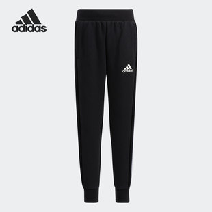 新款 Adidas 阿迪达斯正品 2021秋季 H40342 小童运动训练长裤