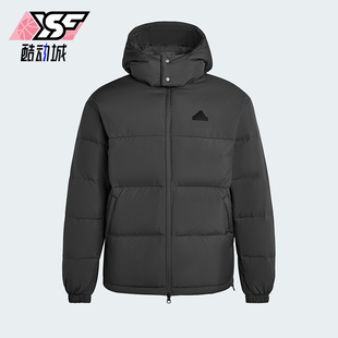 Adidas/阿迪达斯正品2025男女日常保暖运动连帽耐穿羽绒服KF1784