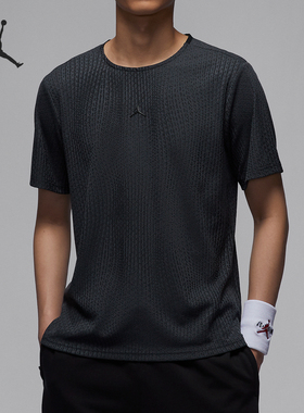 Nike/耐克正品JORDAN男士透气针织运动训练短袖T恤FN5865-022