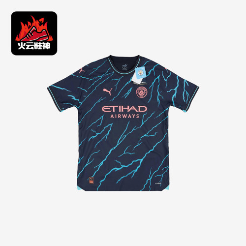 Puma/彪马正品男士休闲徽标套头圆领短袖修身T恤774695-03