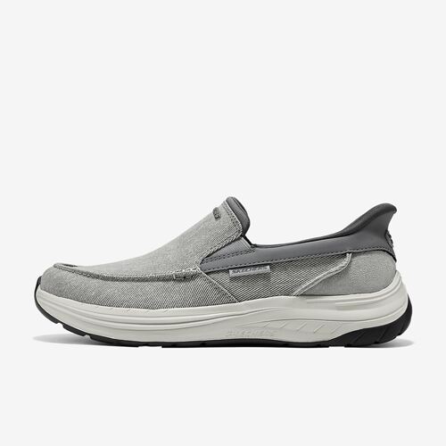 Skechers斯凯奇正品微瑕男款日常通勤时尚百搭休闲鞋205709-GRY