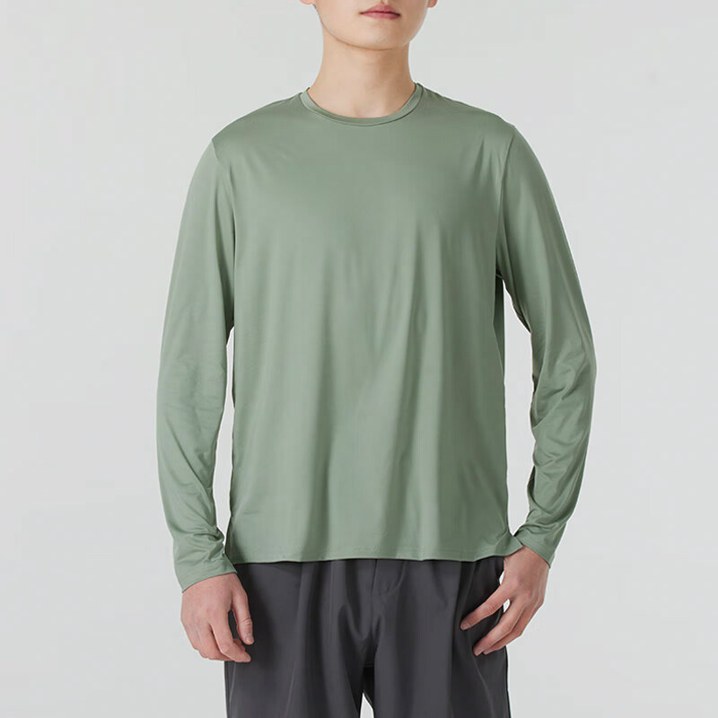 UA/安德玛正品Movement男子舒适休闲健身跑步长袖T恤1387390-505