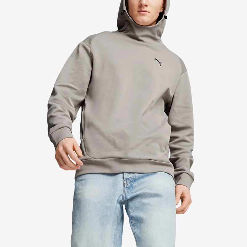 Puma/彪马正品2024年秋季男士户外宽松训练连帽运动休闲卫衣