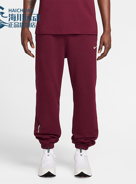 Nike/耐克正品2025冬季男士休闲宽松运动针织束脚长裤HM5764-638
