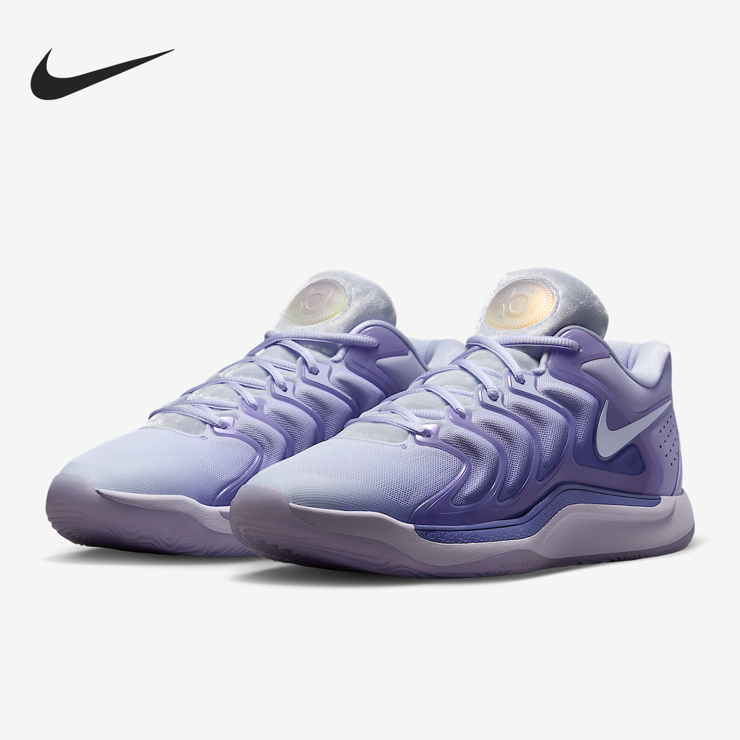 Nike/耐克正品KD 17 BAD男士运动时尚防滑训练篮球鞋FJ9487-500