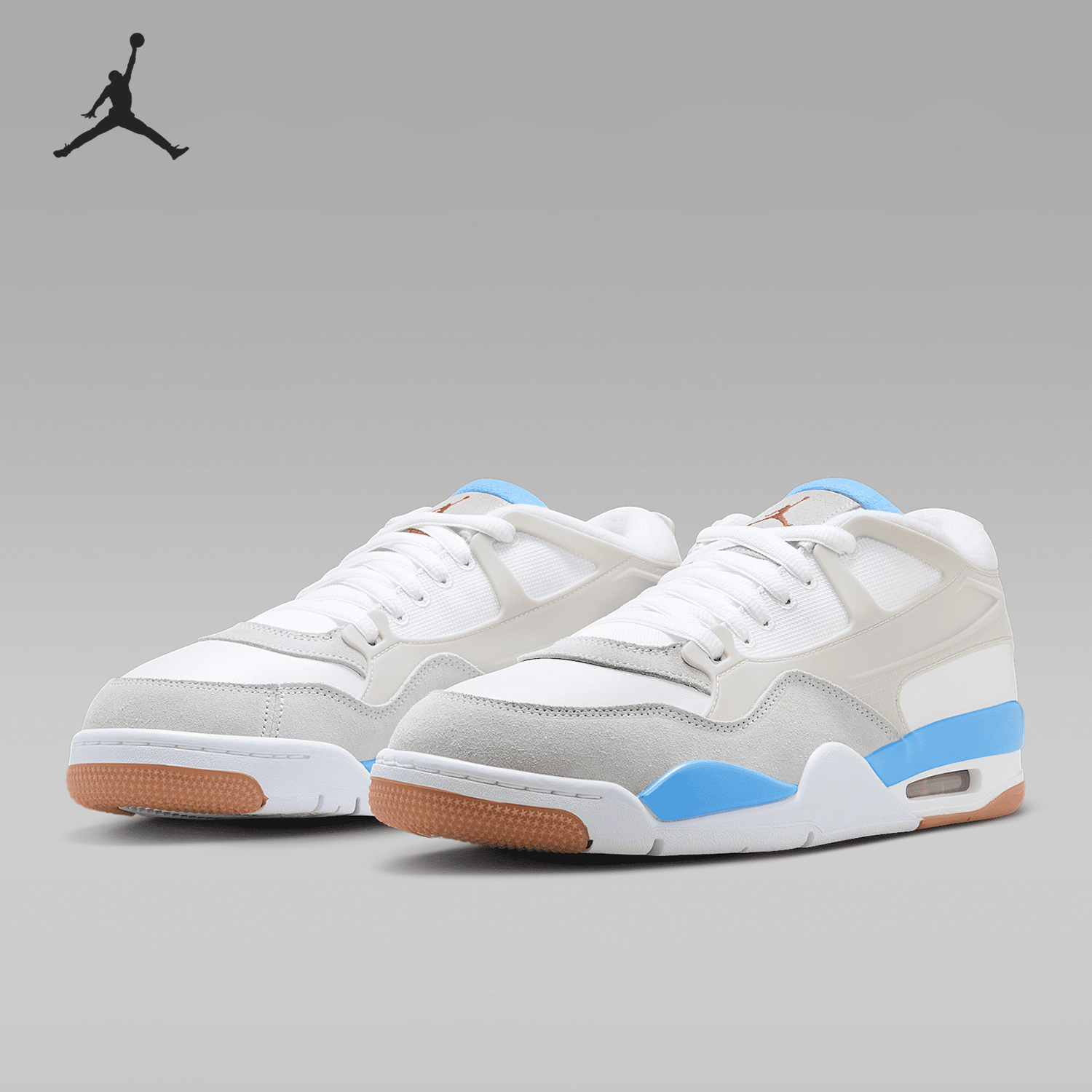 Nike/耐克正品JORDAN男士耐磨气垫减震拼接运动篮球鞋FQ7939-104