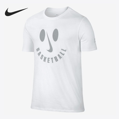 Nike/耐克正品DRY TEE SMILE男士宽松运动简约短袖876820-100