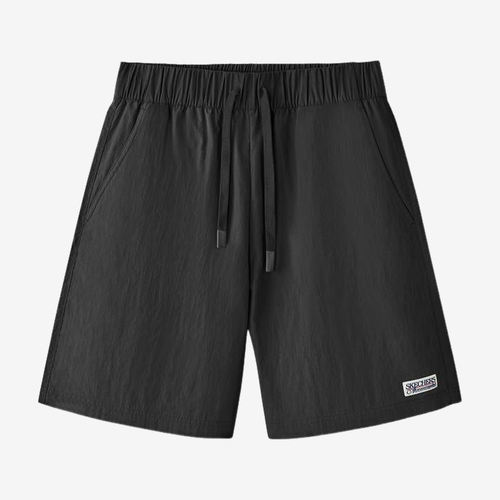 Skechers斯凯奇正品儿童款宽松透气三分休闲短裤L225M080-0018