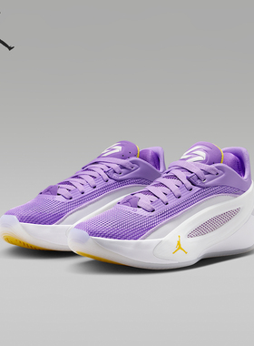 Nike/耐克正品JORDANLuka5新款白紫色球场经典篮球鞋IM5166-101