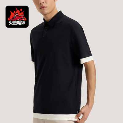 Adidas/阿迪达斯正品2026男士运动休闲经典舒适透气POLO衫KE4041