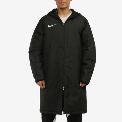 耐克秋冬男子运动中长棉服