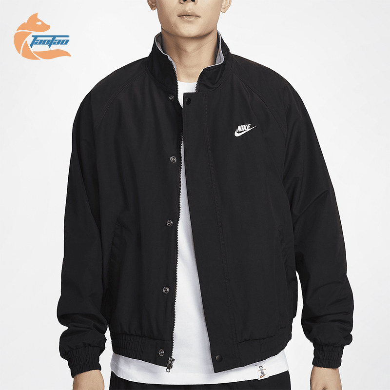 耐克男士摇粒绒里料加绒夹克