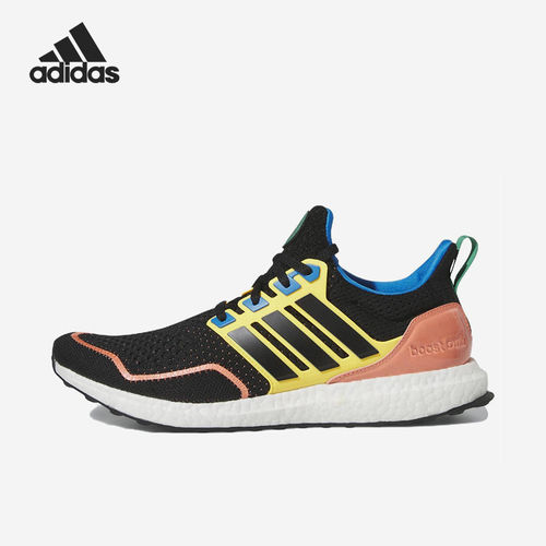 Adidas阿迪达斯正品男女BOOST轻便耐磨防滑系带跑步鞋GY7485