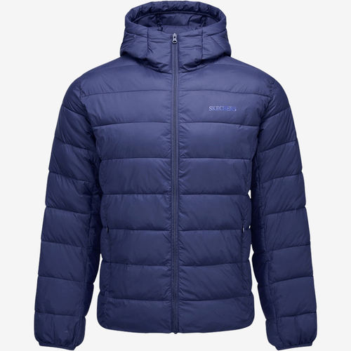 Skechers斯凯奇正品儿童款运动联盟系列连帽棉服L325U090-00DU