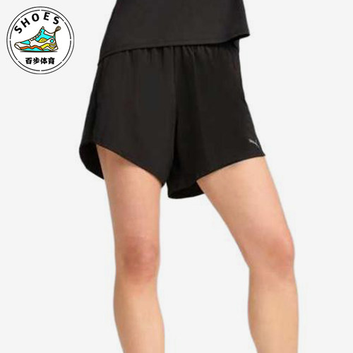 Puma/彪马正品RUN VELOCITY女士透气运动经典健身短裤527263-01