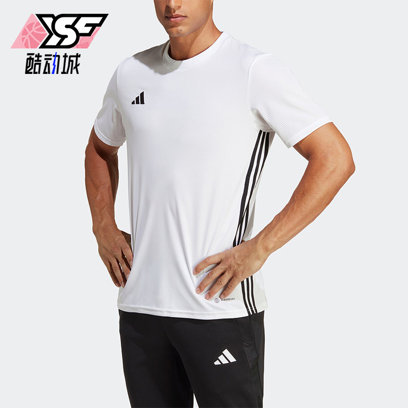 阿迪达斯男士足球短袖