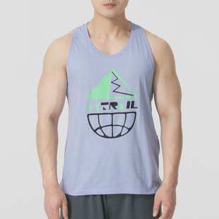 安德玛正品 背心T恤1383922 新款 柔软训练轻盈休闲无袖 539 男士