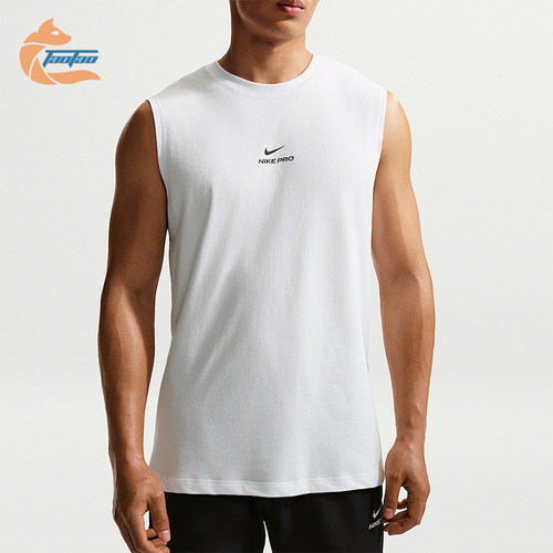 Nike/耐克正品NikePro速干无袖训练上衣经典训练背心IM4900-100