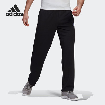 阿迪达斯男子宽松直筒休闲运动裤