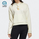 运动卫衣GU8165 Neo女子宽松套头连帽长袖 Adidas 阿迪达斯正品
