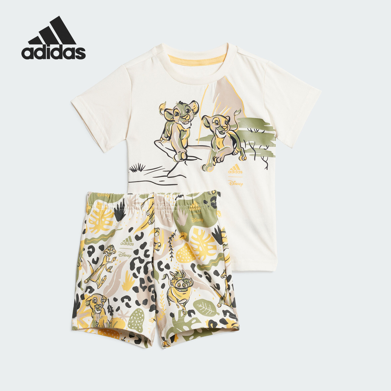 Adidas/阿迪达斯正品 I DY LK SET 婴童运动休闲套装IV7361