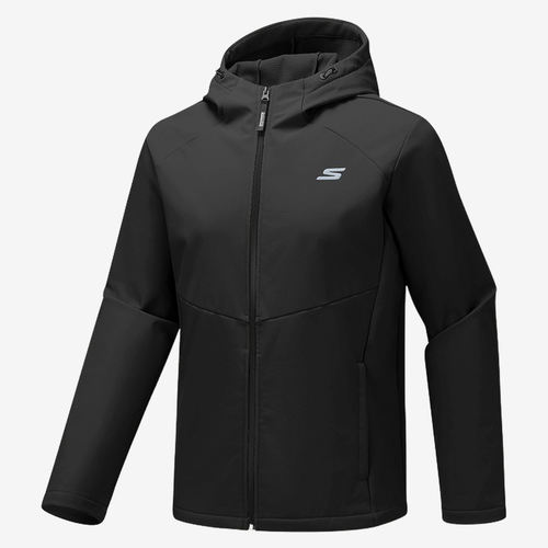 Skechers斯凯奇·正品·儿童款连帽保暖拉链夹克P425M127-0018