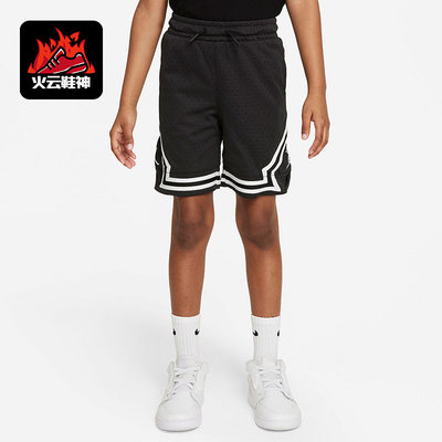 耐克休闲透气小童运动五分裤短裤