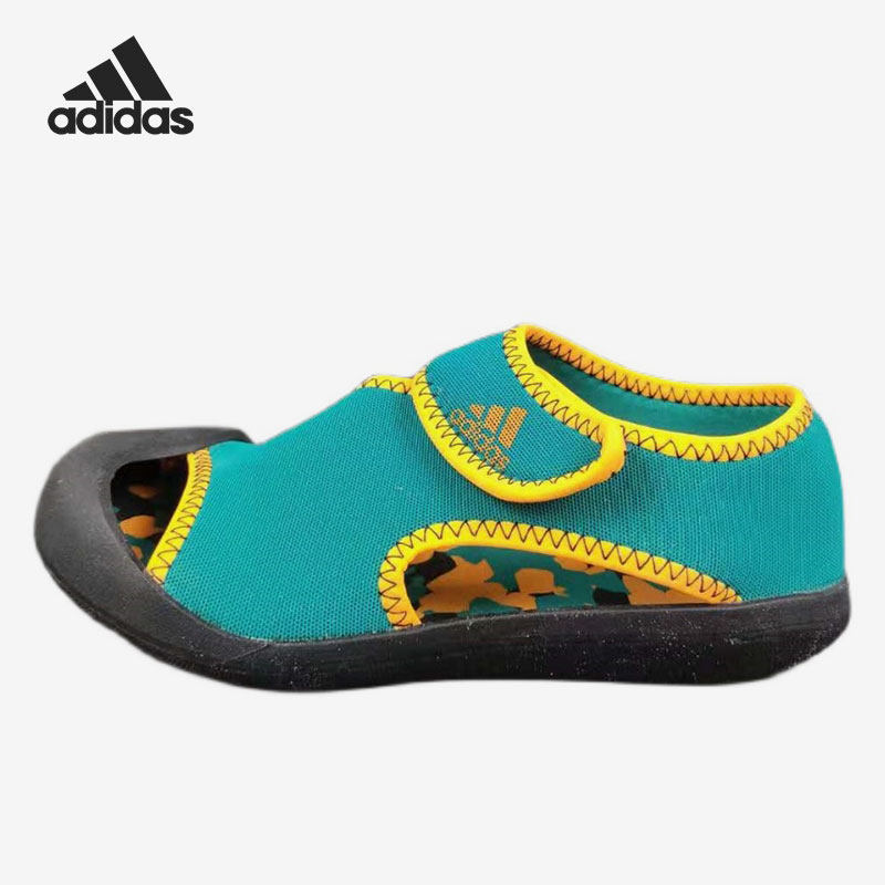 Adidas/阿迪达斯正品当季新款儿童男女休闲同款运动凉鞋AF3877