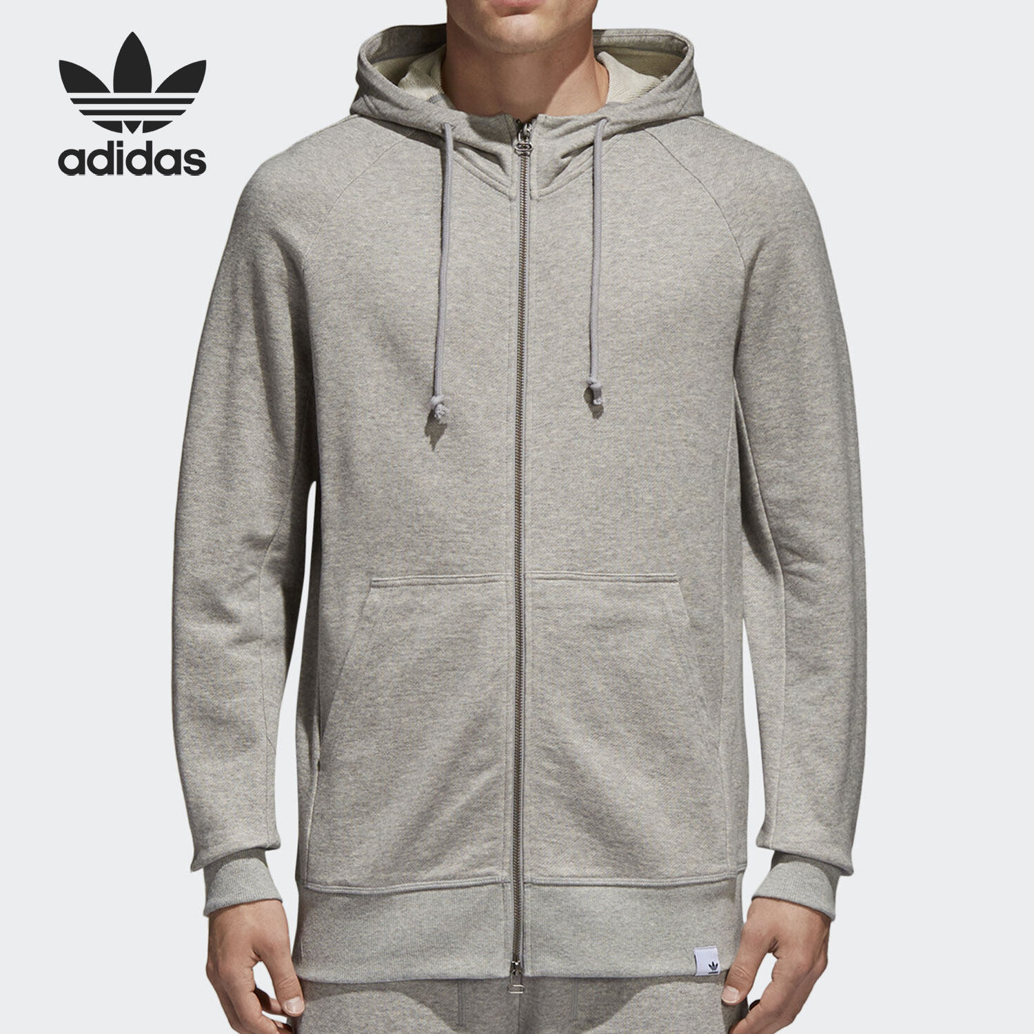 Adidas/阿迪达斯正品三叶草 男子春秋线圈运动夹克连帽外套BQ3090,运动服/休闲服装,运动茄克/外套,淘宝优惠券,粉丝福利购,淘宝优惠卷