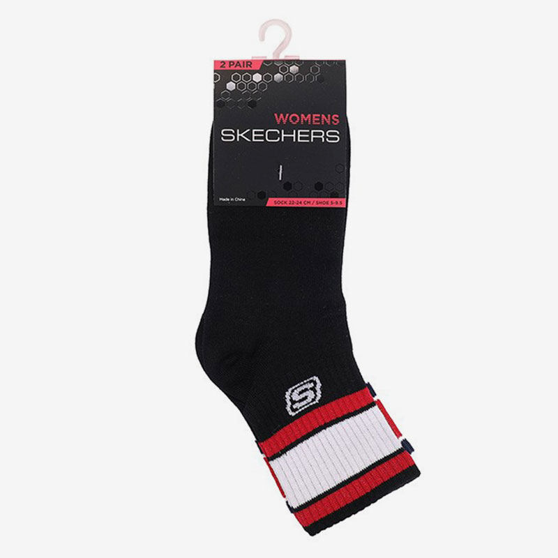 Skechers/斯凯奇正品当季新款中筒棉袜男女滑板中筒袜两双装,运动包/户外包/配件,运动袜,淘宝优惠券,粉丝福利购,淘宝优惠卷