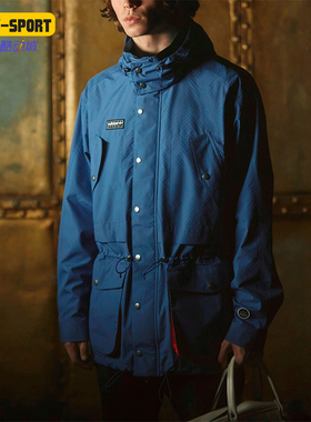 Adidas/阿迪达斯正品三叶草男士连帽户外运动耐磨夹克外套FR9280