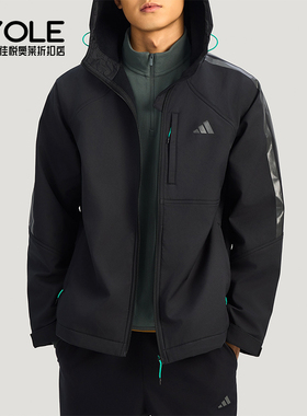 Adidas/阿迪达斯正品2025男士多口袋抓绒保暖户外运动外套KR2496