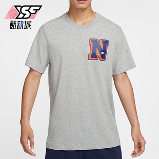 Nike/耐克正品Sportswear男士复古日常舒适休闲短袖T恤FV3773-063
