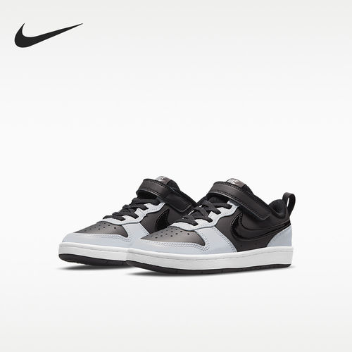 Nike耐克正品Court Borough Low 2小童低帮休闲板鞋BQ5451-014