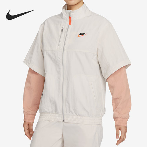 Nike/耐克正品当季新款假两件梭织女子夹克外套FB7249-104