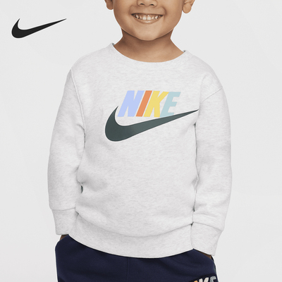 Nike/耐克正品CLUB婴童保暖加绒耐穿圆领针织卫衣IB2540-051
