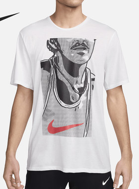 Nike/耐克正品当季新款男士圆领夏季跑步短袖T恤FN3997-121