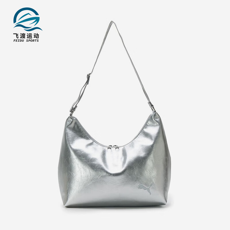 Puma/彪马正品CAT Slouchy Hobo Bag女士经典时尚单肩包092377-01