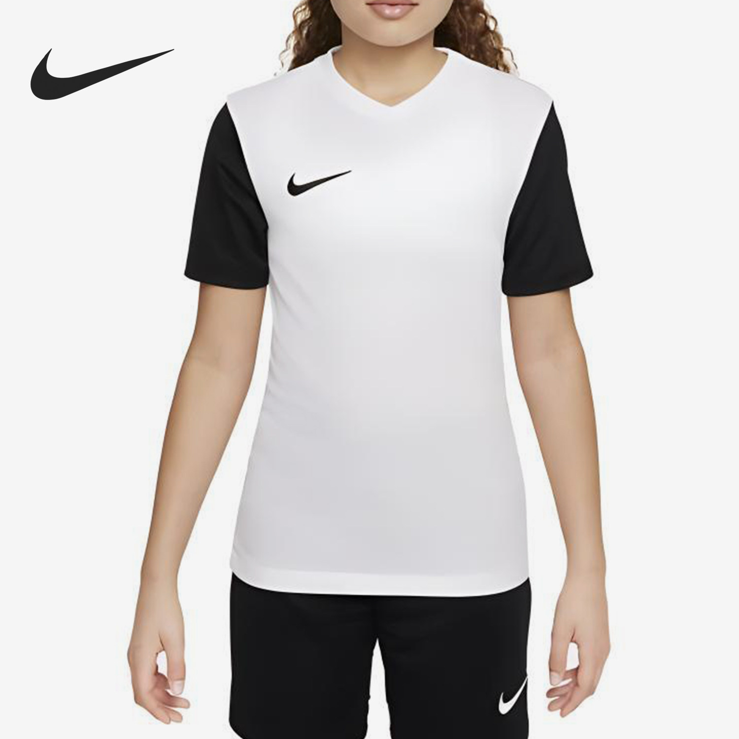 Nike/耐克正品夏季款儿童修身运动透气拼接短袖DH8389-100,童装/婴儿装/亲子装,T恤,淘宝优惠券,粉丝福利购,淘宝优惠卷